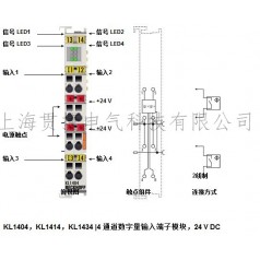 BECKHOFF倍福KL1404，KL1414，KL1434
